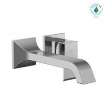 Toto TLG08308U#CP - GC 1.2 GPM Wall-Mount Single-Handle Long Bathroom Faucet with COMFORT GLIDE Technology, Polished C