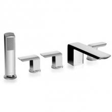Toto TB960S1#CP - Soiree 5 Hole Deckbath Trim Lever Type-Crome