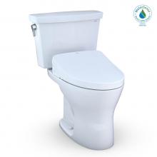 Toto MW7483046CEMFG.10#01 - Drake® Transitional WASHLET®+ Two Pc. Elong. Dual Flush 1.28-0.8 GPF Unv. Height w/10&ap