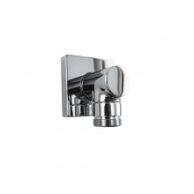 Toto TBW02013U#CP - Wall Outlet for Handshower, Square, Polished Chrome