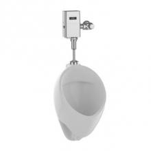 Toto UT105UG#01 - Wall-Mount ADA Compliant 0.125 GPF Urinal with Top Spud Inlet and CEFIONTECT® Glaze, Cotton W