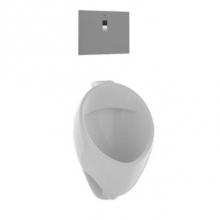 Toto UT105UVG#01 - Wall-Mount ADA Compliant 0.125 GPF Urinal with Back Spud Inlet and CEFIONTECT® Glaze, Cotton