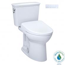 Toto MW7864726CEFG.10#01 - Drake® Transitional WASHLET®+ Two-Piece Elongated 1.28 GPF Universal Height TORNADO FLUS