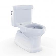 Toto CST974CEFGAT40#01 - Eco Guinevere® WASHLET+ Ready Elongated 1.28 GPF Universal Height Skirted Toilet with CEFIONT