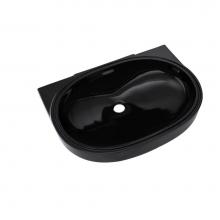 Toto LT546#51 - 19-11/16'' x 13-3/4'' Oval Undermount Bathroom Sink, Ebony