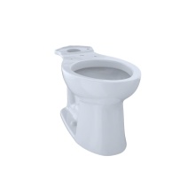 Toto C244EF#01 - Entrada™ Universal Height Elongated Toilet Bowl, Cotton White