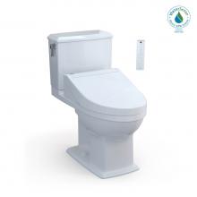 Toto MW4943084CEMFG#01 - WASHLET®+  Connelly® Two-Piece Elongated Dual Flush 1.28 and 0.9 GPF Toilet and WASHLET