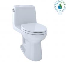 Toto MS854114ELG#01 - Eco UltraMax® One-Piece Elongated 1.28 GPF ADA Compliant Toilet with CEFIONTECT, Cotton White