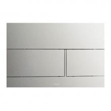 Toto YT980#SS - Dual Flush Push Button Plate for Select DuoFit In-Wall Tank Unit, Stainless Steel