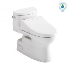 Toto MW6443084CEFG#01 - WASHLET+® Carolina® II One-Piece Elongated 1.28 GPF Toilet and WASHLET+® C5 Bidet S