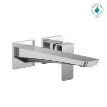 Toto TLG07308U#CP - GE 1.2 GPM Wall-Mount Single-Handle Long Bathroom Faucet with COMFORT GLIDE Technology, Polished C