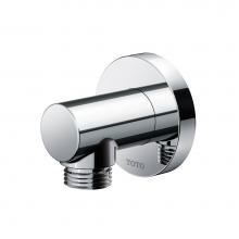 Toto TBW01014U#CP - Wall Outlet for Handshower, Round, Polished Chrome