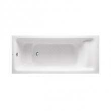 Toto PPY1780PTEU#P - Flotation Drop-In 1700 Soaker Tub with RECLINE COMFORT™, Pearl White
