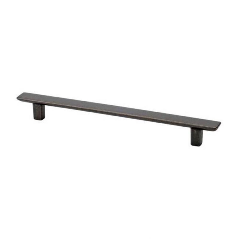 Thin Rectangular Pull Dark Bronze 160mm