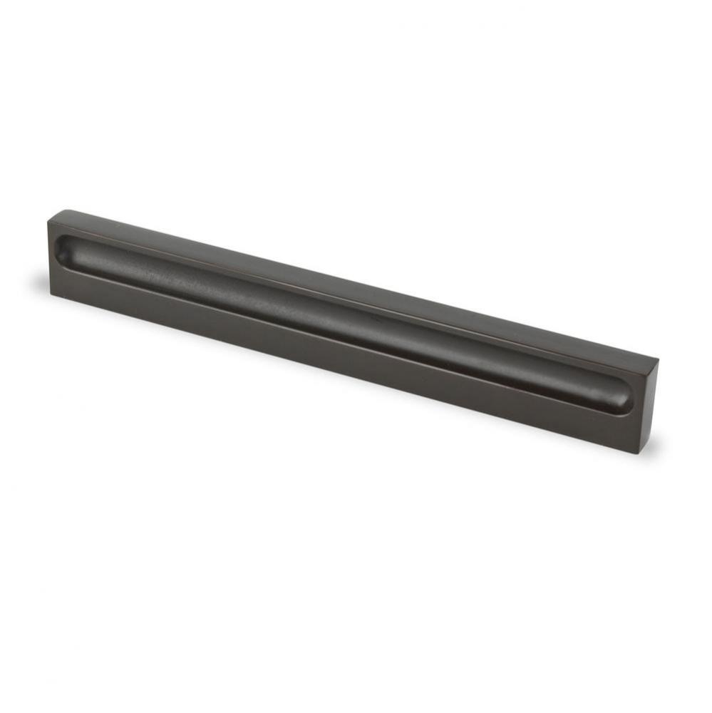 Ruler Pull, Brushed Oil Rubbed Bronze, 128mm Center To Center