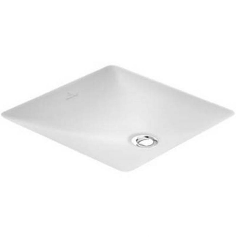 Loop & Friends Undercounter washbasin 13 3/8'' x 13 3/8'' (340 x 340 mm)