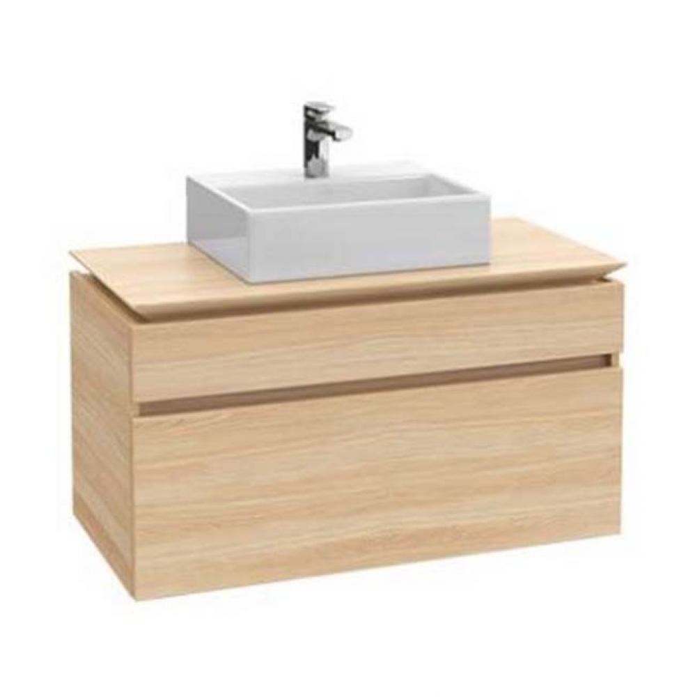 Levanto Vanity unit for vessel sinks, w/ LED moodlight 39 3/8'' x 21 5/8'' x 1