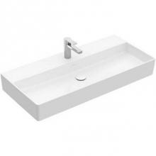 Villeroy and Boch 4A22UQR1 - Memento 2.0 Washbasin 39 3/8'' x 18 1/2'' (1000 x 470 mm) ground 8''