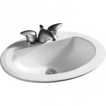 Villeroy and Boch 4A24T801 - O.novo build-in washbasin 20'' 8'' wide spread