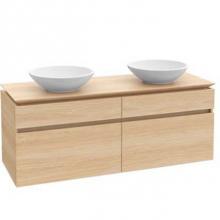 Villeroy and Boch B584ULFQ - Levanto Vanity unit for vessel sinks, w/ LED moodlight 47 1/4'' x 21 5/8'' x 1