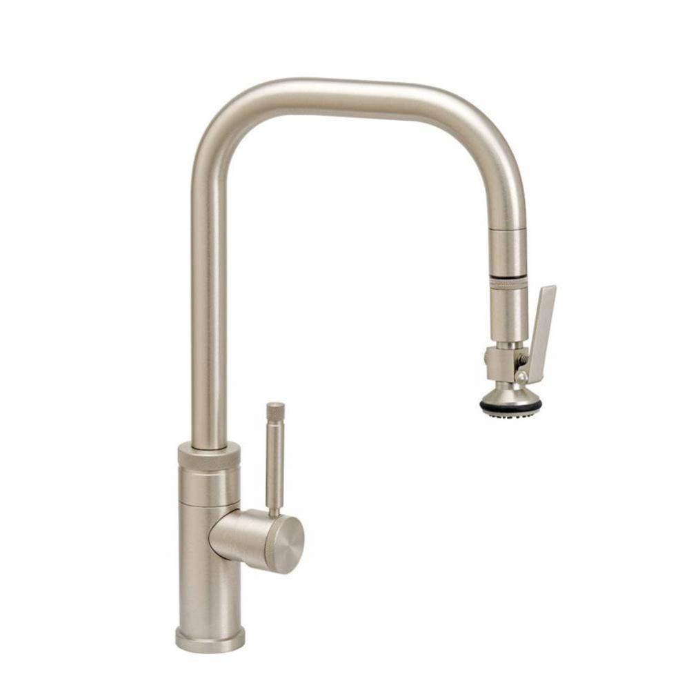 Waterstone Fulton Industrial PLP Pulldown Faucet - Lever Sprayer