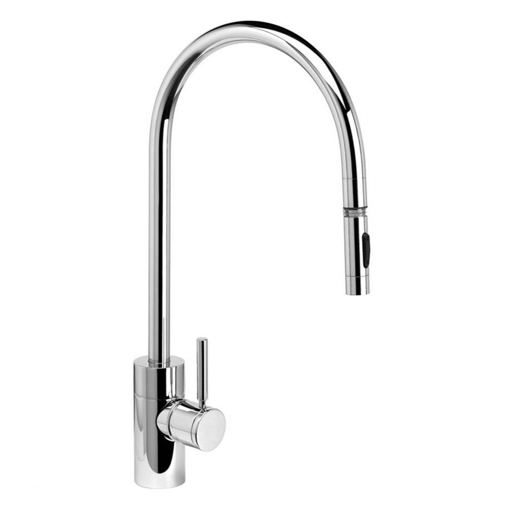 Waterstone Contemporary Extended Reach PLP Pulldown Faucet - Toggle Sprayer