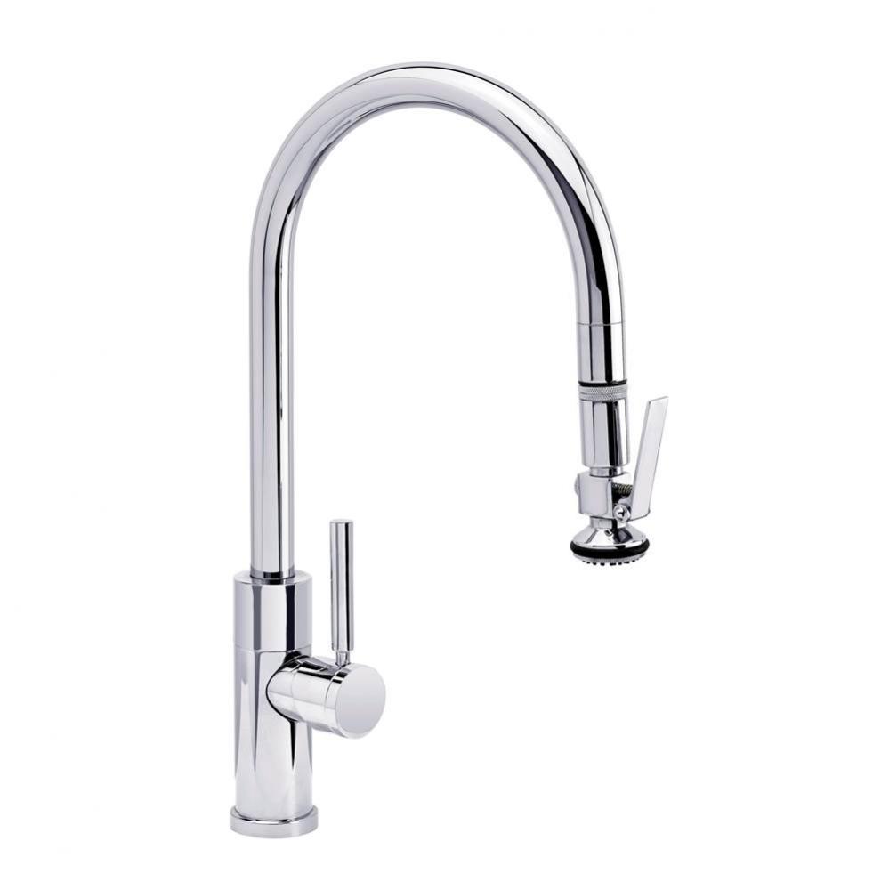 Waterstone Modern PLP Pulldown Faucet - Lever Sprayer