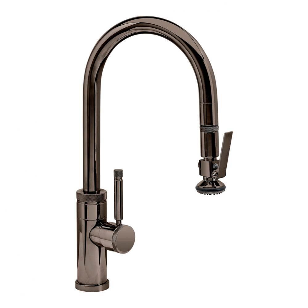 Waterstone Industrial Prep Size PLP Pulldown Faucet - Lever Sprayer