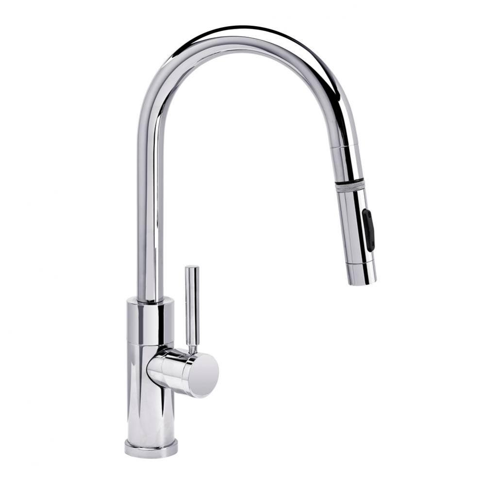 Waterstone Modern Prep Size PLP Pulldown Faucet - Toggle Sprayer - Angled Spout