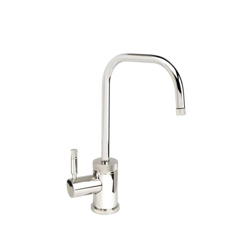 Waterstone Industrial Hot Only Filtration Faucet - 2 Bend U-Spout