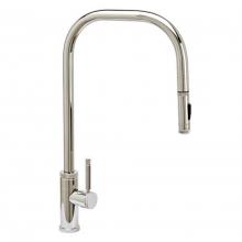 Waterstone 10200-CH - Waterstone Fulton Industrial Extended Reach PLP Faucet - Toggle Sprayer