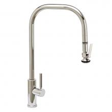 Waterstone 10350-UPB - Waterstone Fulton Modern Extended Reach PLP Faucet - Toggle Sprayer