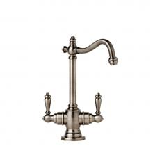 Waterstone 1100HC-PN - Waterstone Annapolis Hot and Cold Filtration Faucet - Lever Handles