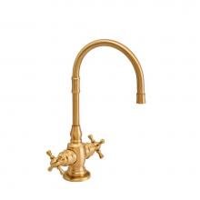 Waterstone 1252HC-UPB - Waterstone Pembroke Hot and Cold Filtration Faucet - Cross Handles