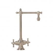 Waterstone 1850-PN - Waterstone Towson Bar Faucet - Cross Handles