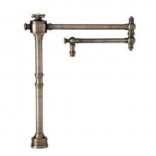 Waterstone 3350-CH - Waterstone Traditional Counter Mounted Potfiller - Cross Handle