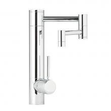 Waterstone 3600-18-CH - Waterstone Hunley Kitchen Faucet - 18'' Articulated Spout