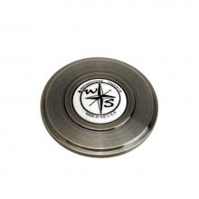 Waterstone 4070-CH - Waterstone Traditional Sink Hole Cover - Compass Button