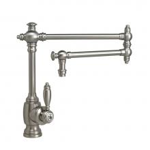 Waterstone 4100-18-UPB - Waterstone Towson Kitchen Faucet - 18'' Articulated Spout