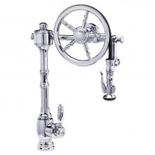 Waterstone 5100-CH - Waterstone Wheel Pulldown Faucet
