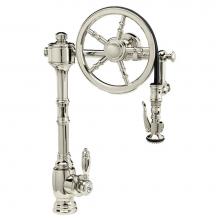 Waterstone 5100-PN - Waterstone Wheel Pulldown Faucet