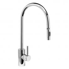 Waterstone 5300-UPB - Waterstone Contemporary Extended Reach PLP Pulldown Faucet - Toggle Sprayer