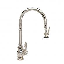 Waterstone 5610-UPB - Waterstone Traditional PLP Pulldown Faucet - Angled Spout
