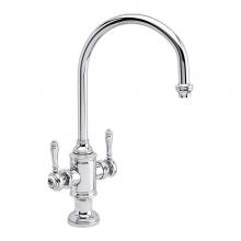Waterstone 8030-CH - Waterstone Hampton Two Handle Kitchen Faucet