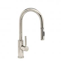 Waterstone 9900-PN - Waterstone Industrial PLP Pulldown Faucet - Toggle Sprayer