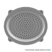 Waterstone RS256-7 - Paintable Ceiling Shower, Oval