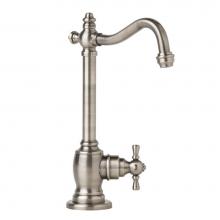 Waterstone 1150H-PB - Waterstone Annapolis Hot Only Filtration Faucet - Cross Handle