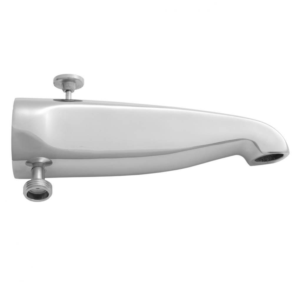 8 1/2'' Reach Brass Diverter Tub Spout with Handshower Outlet