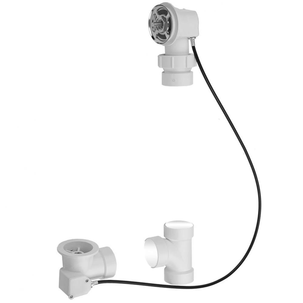 PVC Bath Waste and Overflow Subassembly (NO TRIM)