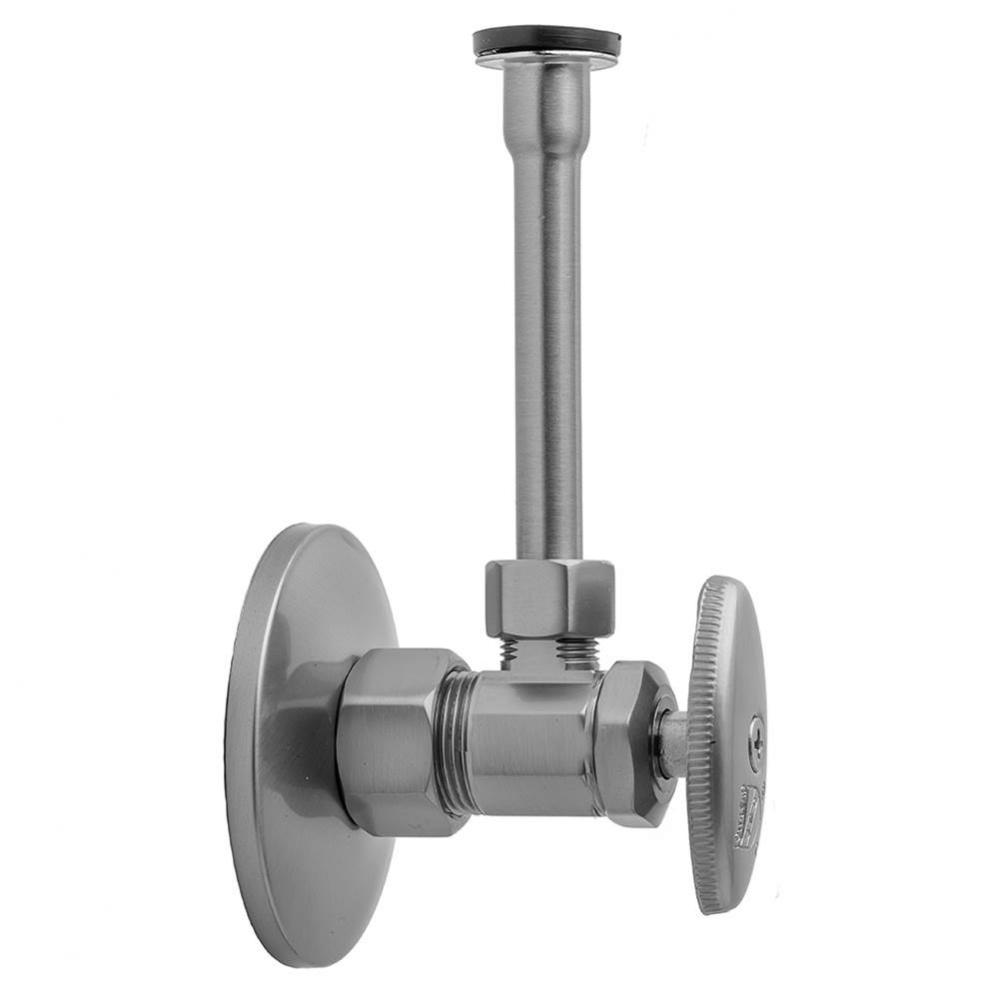 Multi Turn Angle Pattern 5/8'' O.D. Compression (Fits 1/2'' Copper) x 3/8&apos